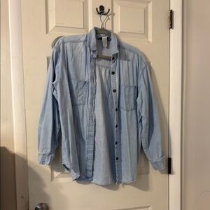 Light Blue Denim Shirt